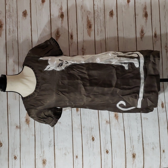 By Deep Los Angeles Cat Blouse - Size Small NWT! - Picture 1 of 8